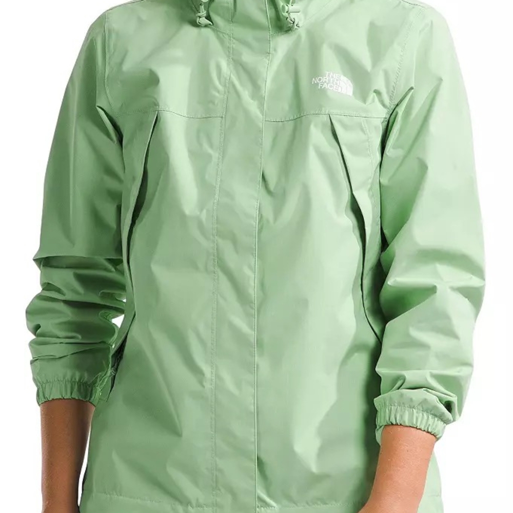 Women's North Face Antora ⁰Casual Pale Green Jacket Size 3X Plus Active Outdoors